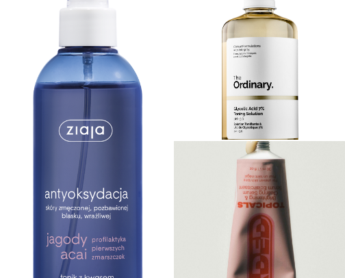 Skin care cover photo collage