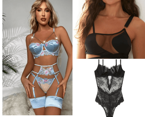Lingerie 🩱 cover photo collage