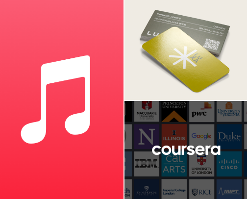 Digital products and services cover photo collage