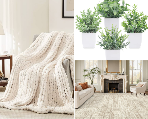✨ Cozy Home Aesthetic cover photo collage
