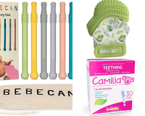 Teething and Baby Led Weaning Favs cover photo collage