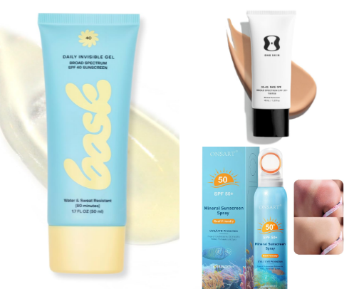 Best Sunscreen Products for Glowing Protected Skin cover photo collage