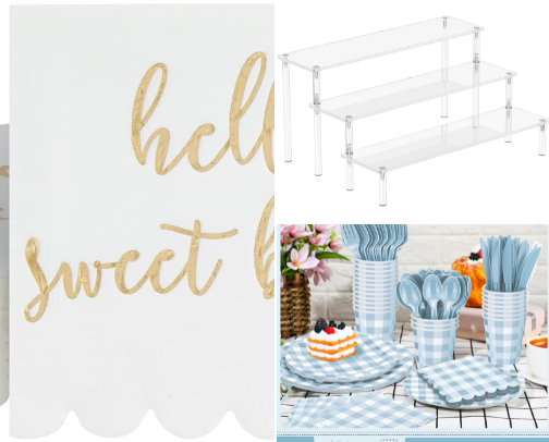 Oh baby! Winter shower edit❄️ cover photo collage