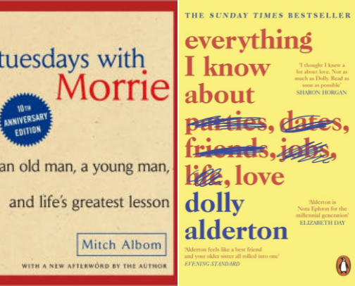 My favorite book recs cover photo collage