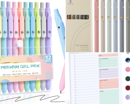 Productivity 🩷✍️ cover photo collage