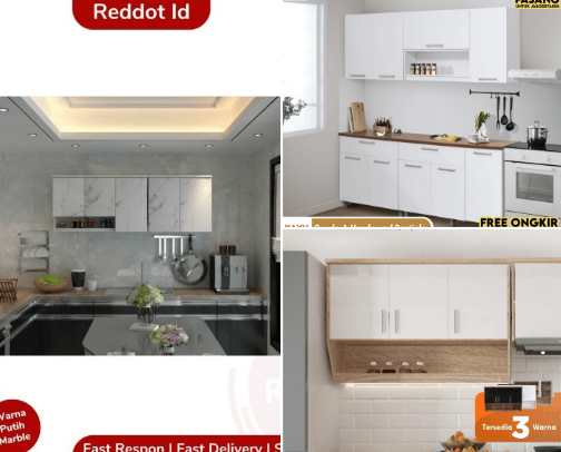Kitchen set decorating idea cover photo collage