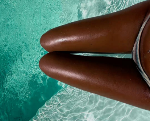 SELF TAN cover photo collage