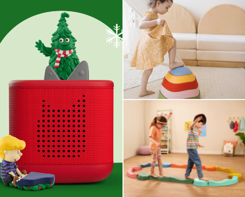 Screen-Free Toys cover photo collage