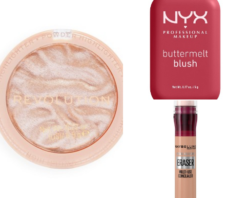 Budget-Friendly No-Makeup Makeup | Glowy, Minimal & Effortless cover photo collage