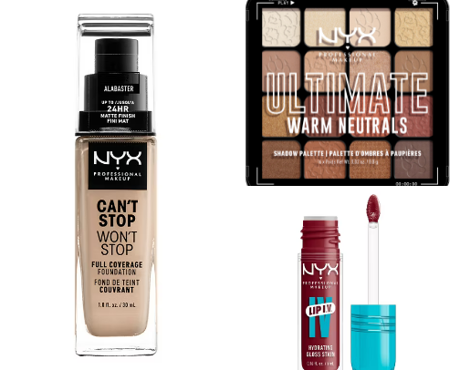 NYX MAKEUP 💄 cover photo collage