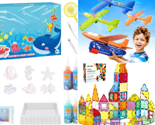 Busy Kids, Happy Parents - school break survival essentials cover photo collage