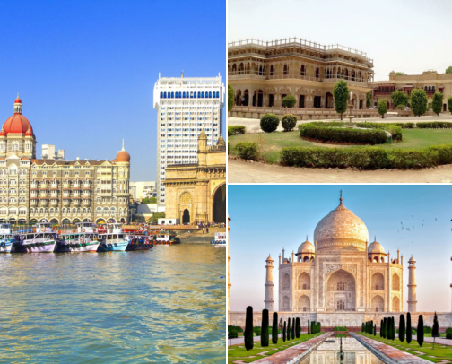 Step Into a Bollywood Movie: The Most Beautiful Places in India cover photo collage