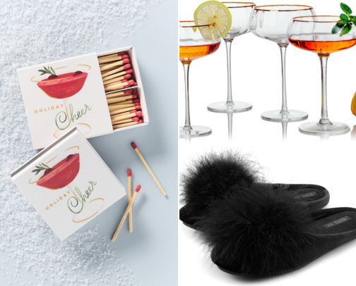 The Holiday Girls’ Night In cover photo collage