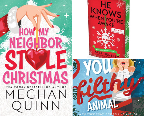 Holiday romance books😍🎄 cover photo collage