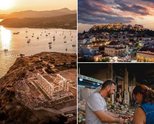 What to do as a visitor in Athens & More cover photo collage