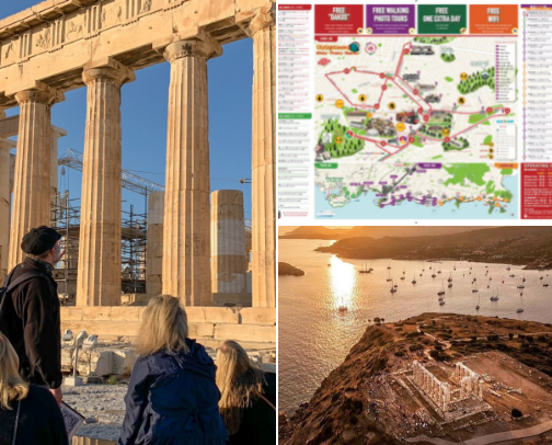What to do as a visitor in Athens & More cover photo collage