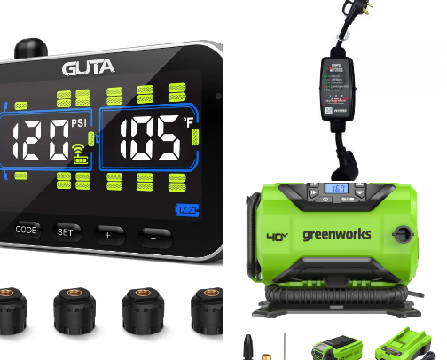 Road Trip Essentials for RV Living cover photo collage