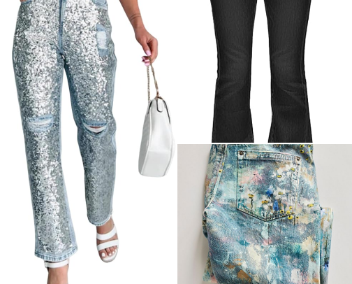 Statement pants 👖 ☮️ cover photo collage