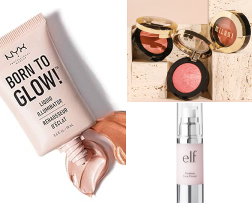 Favorite drug store makeup, dupes! cover photo collage