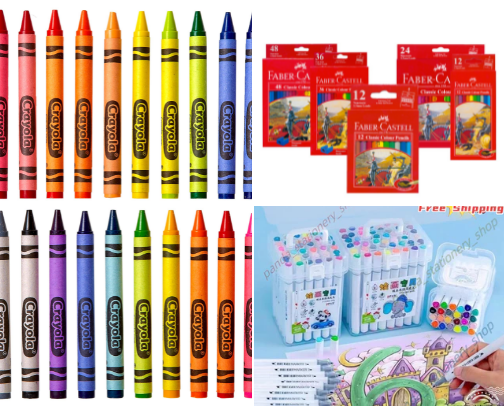 ✏️ Art Supplies for Kids cover photo collage