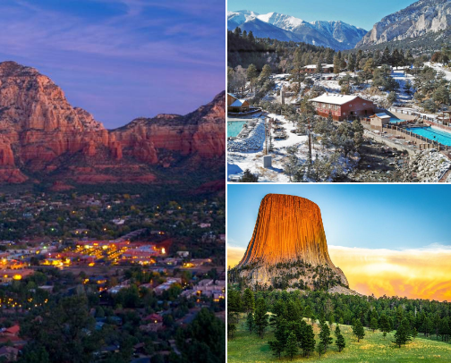 My Favorite Road Trip Spots cover photo collage