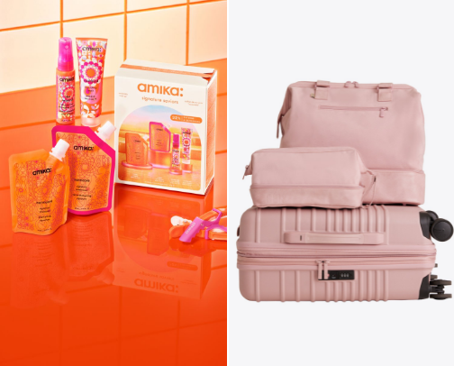Go-to travel essentials cover photo collage