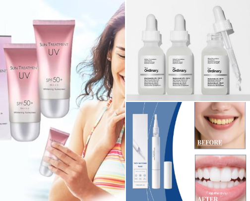 Glow Up Essentials That Actually Work ✨ Skincare, Grooming & Daily Self-Care Routine cover photo collage