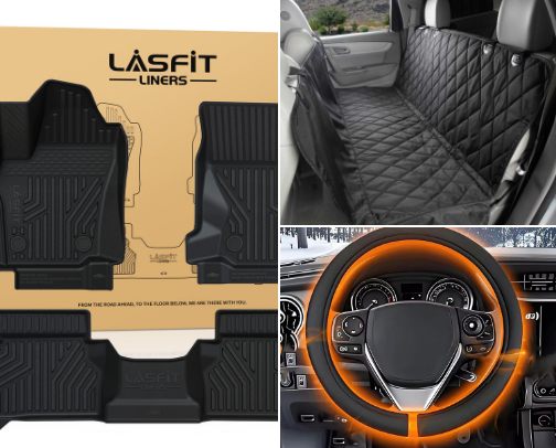 Car Accessories cover photo collage