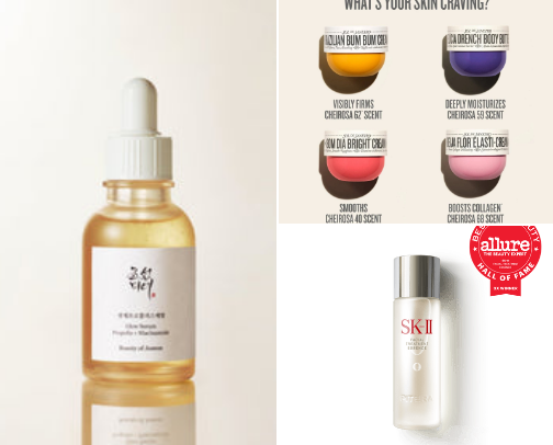 Viral & International Beauty|Skincare|Make up Must-Haves 2025 cover photo collage