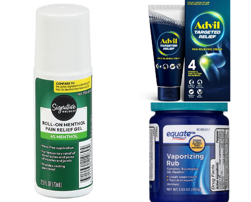 Supplements and sanitation products / aches and pains ❤️‍🩹 cover photo collage