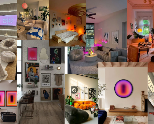 Furniture cover photo collage