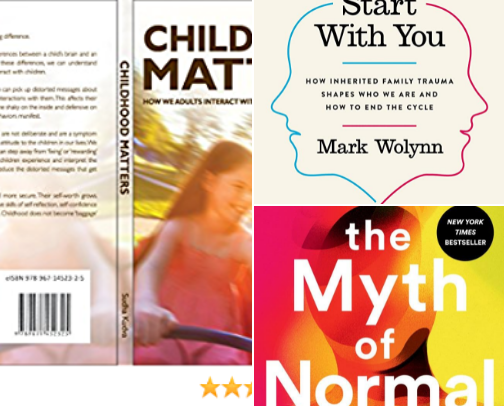 books on breaking generational trauma cover photo collage