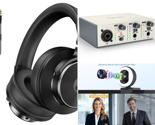 Podcasts starter pack cover photo collage