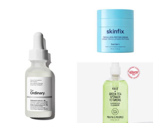 My juicy skincare favs cover photo collage