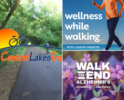 Walking Motivation, Fitness Gear & Trail Recommendations cover photo collage