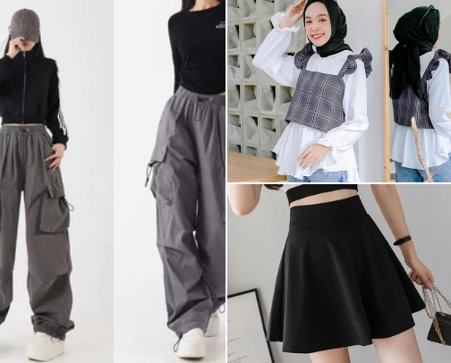 Recommended women's clothing cover photo collage
