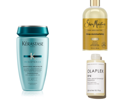 Essential hair products for dry & damaged hair cover photo collage