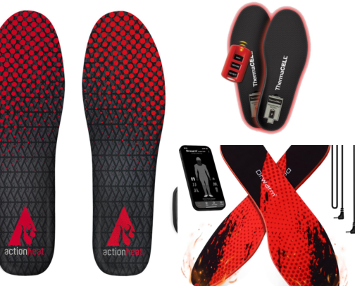 Heated Insoles I Slip Into My Boots So My Toes Survive Football Sundays cover photo collage