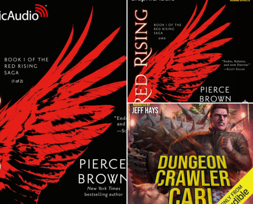 Audiobooks I Love: Full-Cast Adventures & Unforgettable Narration cover photo collage