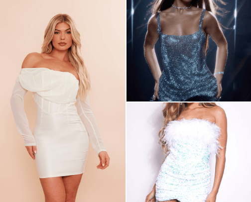 PARTY DRESSES cover photo collage