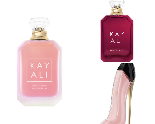 Girly scent cover photo collage