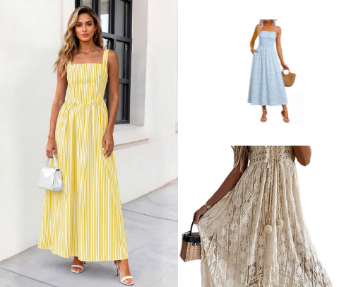From Beach Days to Sunset Drinks-My style edits 👙👗🩴 cover photo collage