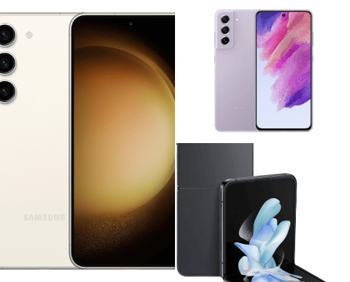 Phones cover photo collage