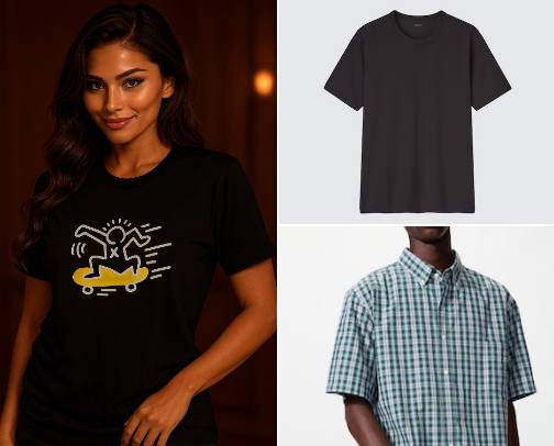 Favorite Men's Shirts cover photo collage