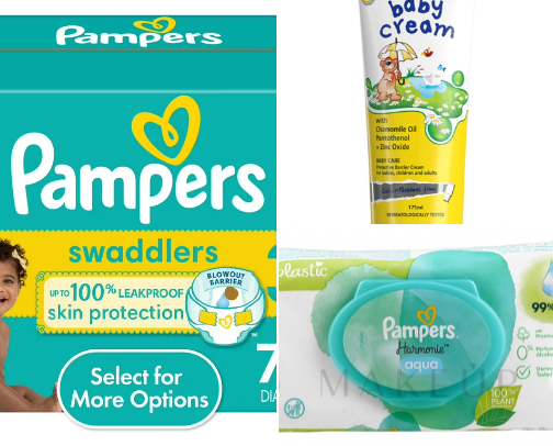 Baby products cover photo collage