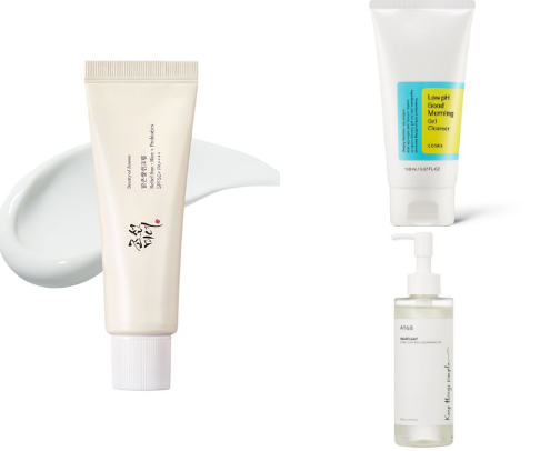 The only products that really gave me glass skin ✨ cover photo collage