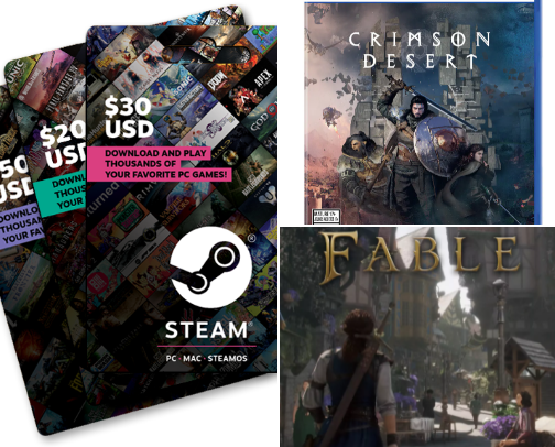 Gamer Dad Wish List! cover photo collage