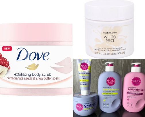 Must-have body products✨️ cover photo collage