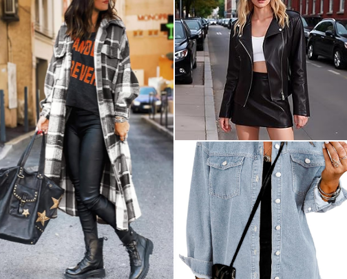 Cozy Edgy Luxurious Fashion Aesthetic cover photo collage