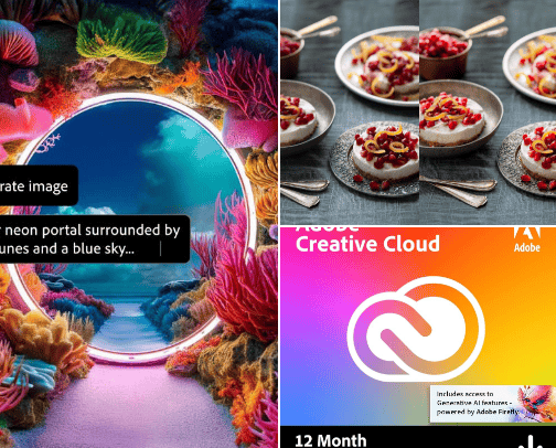 advanced application recommendations cover photo collage
